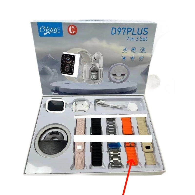 Smart Watch Men's Multi-functional Women's Sports Heart Rate Measurement Long Endurance Cross-border