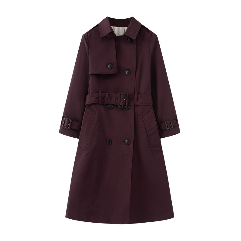 Trench Mid-length British Trench Coat