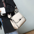 Women's Leather Simple Large Capacity Fashion Messenger Bag