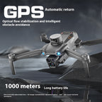 Remote-controlled Unmanned Vehicle Three-Lens Aerial Photography