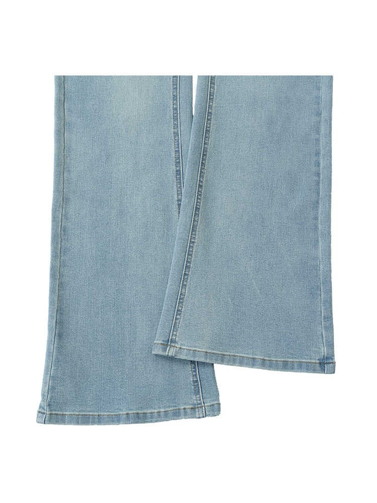 Women's Plus Size Stretch Light-colored High Waist Skinny Jeans