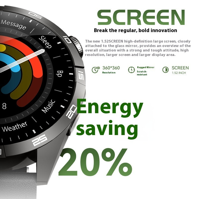 GT4MAX Smart Sports Watch Bluetooth Calling Health Monitoring Offline